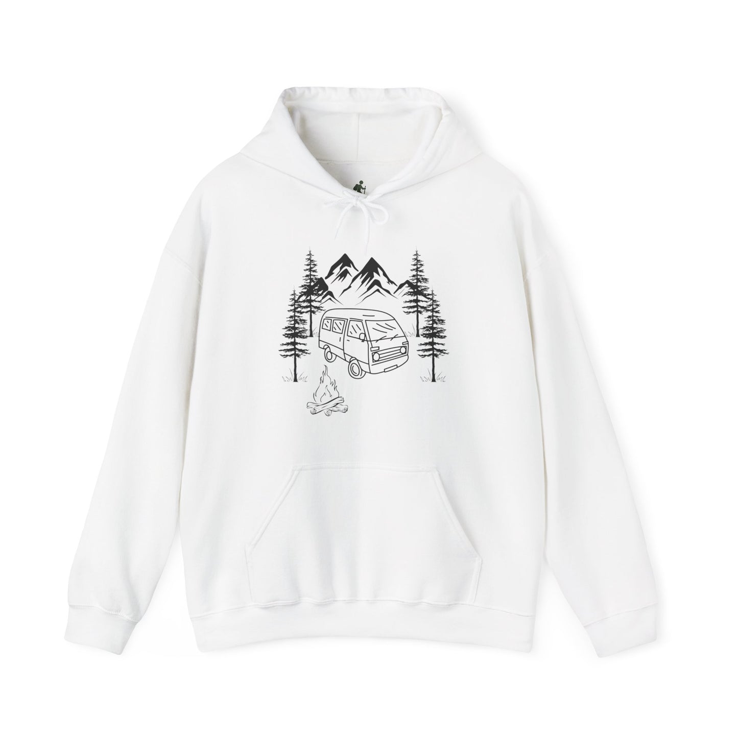 Campsite Van Unisex Heavy Blend™ Hooded Sweatshirt