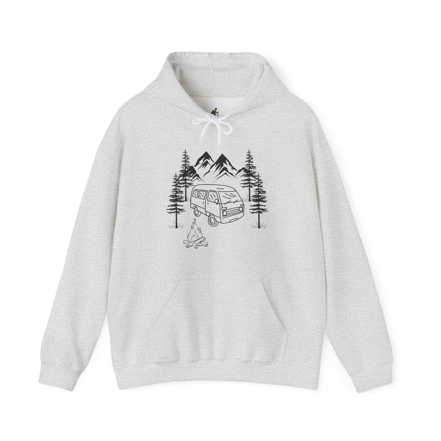 Campsite Van Unisex Heavy Blend™ Hooded Sweatshirt