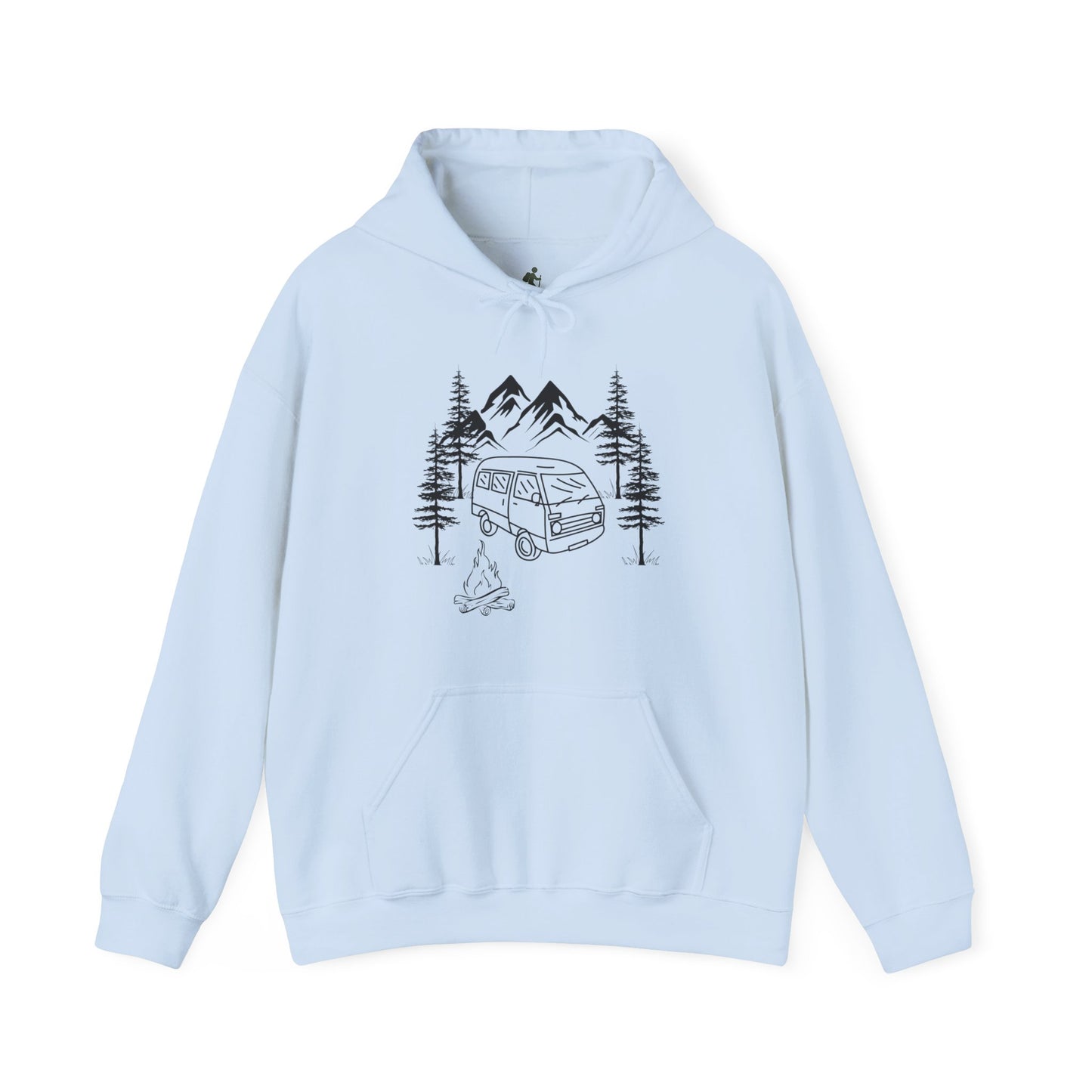 Campsite Van Unisex Heavy Blend™ Hooded Sweatshirt