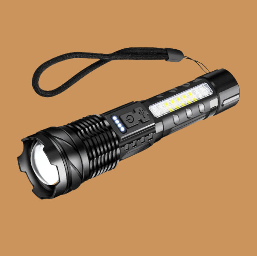 Bright 30W USB-C Rechargeable Flashlight